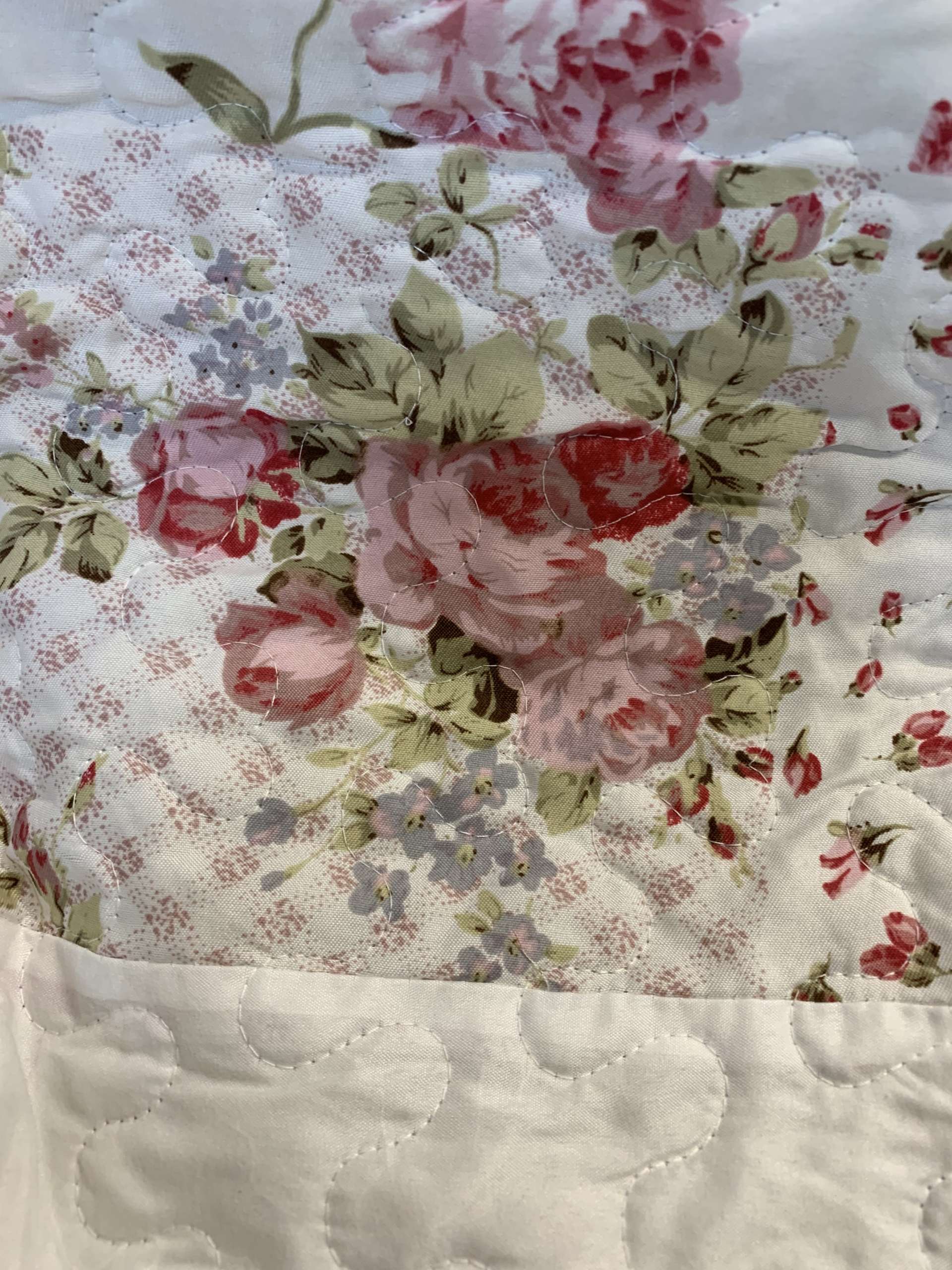 Tagesdecke Flower ROSE 260 x Rosa lillabelle / Plaids Kuscheldecke Steppdecke Creme Landha | cm Doppelbett | 260 Sofaüberwurf Weiß