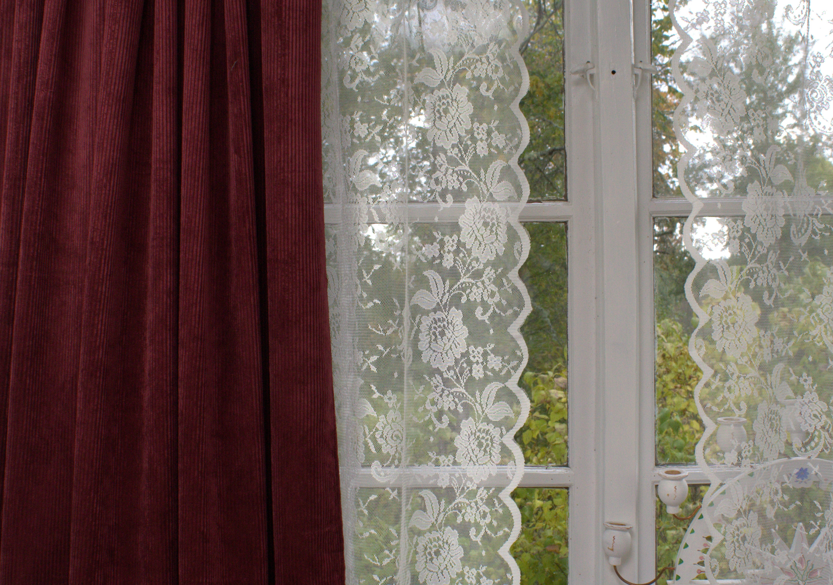 Vorhang SUNA Samt Kord WEINROT 140x250 cm 2 Stück Blickdicht Gardinen  Schals Set Landhaus | Gardinen & Vorhänge | Gardinen & Vorhänge | Gardinen  | lillabelle