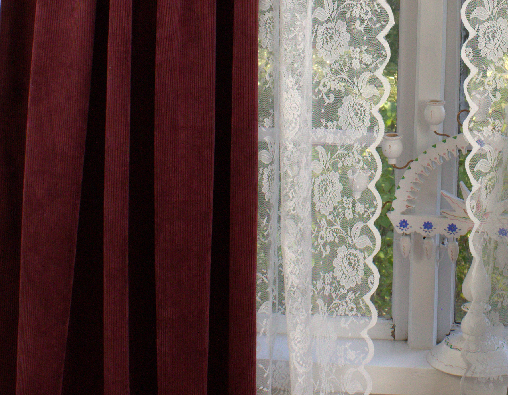 Vorhang SUNA Samt Kord WEINROT 140x250 cm 2 Stück Blickdicht Gardinen  Schals Set Landhaus | Gardinen & Vorhänge | Gardinen & Vorhänge | Gardinen  | lillabelle